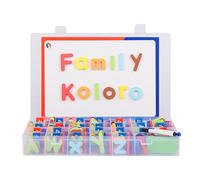 Education Alphabet Letters - Fun Preschool Spelling Activities | Magnetic Learning Set for Capital Letters and Lowercase Letters, Nursery Classroom Tools, Travel-friendly Games