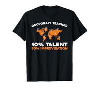 Education Educator School - Geography Teacher T-Shirt