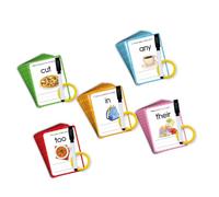 Education English Vocabulary Learning Cards Erasable Double Side Sight Words Flashcards Toddler Early Learning Word Card English Sight Words Flashcards for Toddler