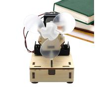 Education Fan Kit - Lightweight Circuit Model Fan Kit | Shaking Head Engineering Toy, Creative STEM Learning Project, Hand-Powered Motor Activity, Practical Science Experiment Development Kids Student