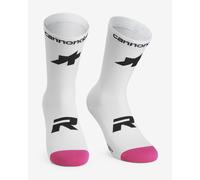Education First Pro Cycling Team 2026 Socks White Black Pink - 41-42