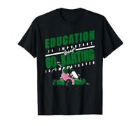 Education Important But Go Karting Importanter Humor T-Shirt