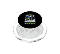 Education Important But Skateboarding Is Importanter PopSockets PopGrip for MagSafe