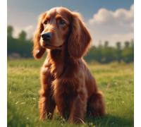 Education Intellectual Toy Puzzle Irish Setter Wooden Puzzle Art DIY Toy Gift Fun Challenging Educational Gift Art Home Decor_300pcs