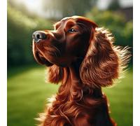 Education Intellectual Toy Puzzle Irish Setter Wooden Puzzle Art DIY Toy Gift Fun Challenging Educational Gift Art Home Decor_500pcs