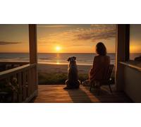 Education Intellectual Toy Puzzle Watch The Sunset Wooden Puzzle Art DIY Toy Gift Fun Challenging Educational Gift Art Home Decor_500pcs