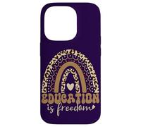 Education Is Freedom African American Black History Teacher Case for iPhone 14 Pro