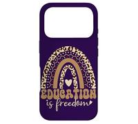 Education Is Freedom African American Black History Teacher Case for iPhone 17 Pro