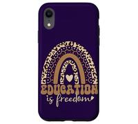 Education Is Freedom African American Black History Teacher Case for iPhone XR