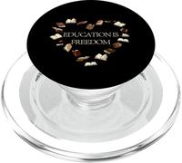 Education is Freedom Black History Month Teacher & Students PopSockets PopGrip for MagSafe
