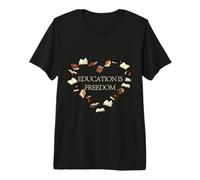 Education is Freedom Black History Month Teacher & Students Premium T-Shirt