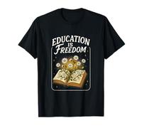 Education is Freedom - History Month Equality Pride T-Shirt