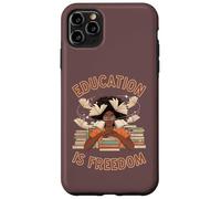 Education Is Freedom Proud African American Teachers Graphic Case for iPhone 11 Pro Max
