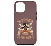 Education Is Freedom Proud African American Teachers Graphic Case for iPhone 12/12 Pro
