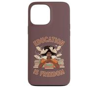 Education Is Freedom Proud African American Teachers Graphic Case for iPhone 13 Pro Max