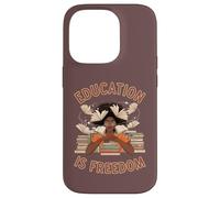 Education Is Freedom Proud African American Teachers Graphic Case for iPhone 14 Pro
