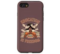 Education Is Freedom Proud African American Teachers Graphic Case for iPhone SE (2020) / 7/8