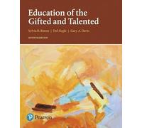 Education of the Gifted and Talented (What's New in Ed Psych / Tests & Measurements)