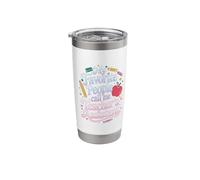 Education Teaching Teach School Call Me Teacher Assistant Stainless Steel Insulated Tumbler