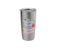 Education Teaching Teach School Call Me Teacher Assistant Stainless Steel Insulated Tumbler