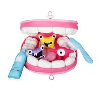 Education Toy Set - Cartoon Brushing Model, Preschool Dentist Play Kit, Care Teaching Toy | Creatives Modern Design Fun Medical Learning Toys For Kids Boys Girls Early Childhood Education