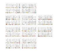 Educational Adhesive Word Stickers - Fun English Learning Tool for Children Home Study & Classroom Paper Sticker