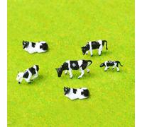 Educational Aid Lifelike 1 87 Scale HO/OO Gauge Model Railway Cows for Kids
