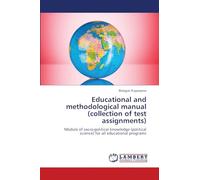 Educational and methodological manual (collection of test assignments): Module of socio-political knowledge (political science) for all educational programs