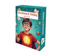 Educational and Thinking Skills Activity Cards for Children, Learning and Problem-Solving Exercises, Skills Education and Thinking Cards, Problem-Solving Skills, Family Fun Activities