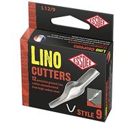 Educational Arts L12/9 Lino Cutter No 9 Pk12 (Box), Silver