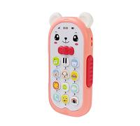 Educational Baby Phone Toy Bilingual Learning Interactive Toddler Mobile Phone for 1 2 3 Year Old Boys Girls Early Development (One Size)