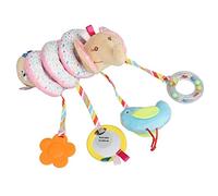 Educational Baby Spiral Plush Stroller Toy for Developing Hand Strength, Color Perception, and Hearing, Plush (Style 2)