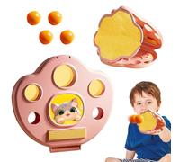 Educational Ball Toys - Toss & Catch Ball Set, Catch Ball Set | Catch Ball Throw, Cat Paw Shape Paddle and Ball Set, Toys