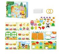 Educational Book - 1 To 5 Aged Cognitive Toy, Multi Function Activity Learning Book | Activity Books For Playtime Children Entertainment Curiosity Fun Home Family Indoor Girls Boys