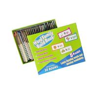 Educational Book Vocabulary Card Rhyming Learning Tool for Toddler Interactive Design Colorful Rhymes Toy Learning Cards Read and Rhymes Vocabulary Tool for Preschooler Safe Educational Toy Flashcards