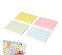 Educational Cards, 4 x Colourful Note Cards | Writing Paper for Teaching in Classes, Craft Projects, Journaling and Planning