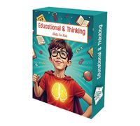 Educational Cards for Kids,Storytelling Critical Thinking Toys | Compact Game Interactive Activities for Group Preschool School Home Travel Boys Girls Ages 3-8