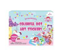 Educational Cartoon Dot Stickers Great for Early Learning Activities Set of Dot Art Sticker