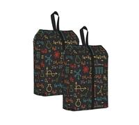 Educational Chemistry Equation Experiment, Travel Shoe Bags 2 Pack, Waterproof Shoe Storage Bags, Shoe Organizer for Travel and Home