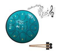 Educational Children's Music Enlightenment Drum Rainy Drum Outdoor Drum Tongue Steel Symphony Empty Hand Night F5H2 6-12 Inches