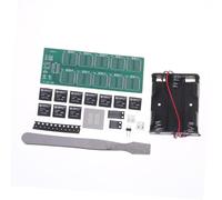 Educational Chip Solder Practice Set with Flowing Decimal Lights for Students and Hobbyists Chip Repair Training Set