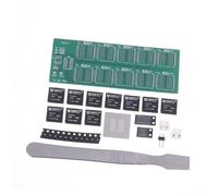 Educational Chip Solder Practice Set with Flowing Decimal Lights for Students and Hobbyists Soldering Training