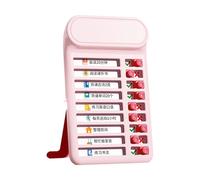 Educational Chore Checklist Board Task Organiser for Planning Planner Learning Goal Chart Portable Study Planner Board