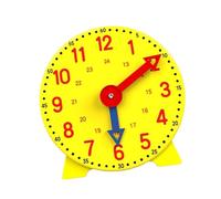 Educational Clock, Table Clock for Children, Toy, Analog Clocks, Educational Activity for Children Aged 5 6 7 Years, 24Hrs