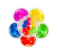 Educational Color Sorting Toys for Kids | Sensory Matching Game | Motor Skills Development Tool | Interactive Flower Sorting Activity | Ideal Calming Solution (Yellow, 14CM)