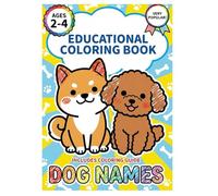 EDUCATIONAL COLORING BOOK: DOG NAMES