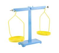 Educational Comparison Balance Scale for Classroom Demonstrations | Side Pan Tabletop Learning Tool, Home Study Physics Exploration Helper