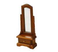 Educational Dollhouse Miniature Wood Fitting Toy Pretend Realistic Model Dressing Small Size