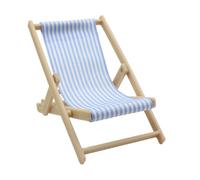 Educational Dolls House Chair Miniatures Zakka Toy Pretend Play Realistic Model Folding Chair Model Small Size Miniature Furniture Set