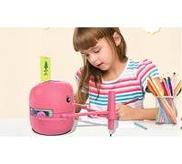 Educational Drawing Robot for Kids with Word Cards and Voice Interaction